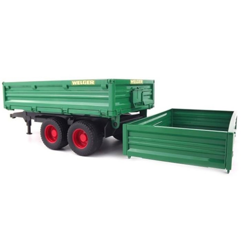 Remorcă basculabilă Welger cu deschidere pe 3...