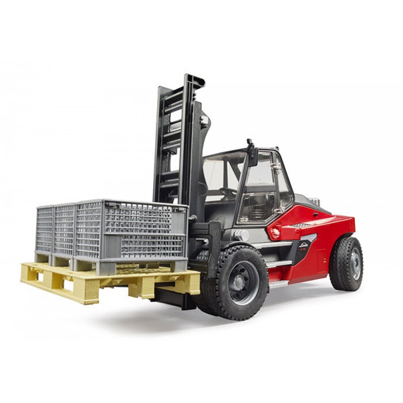 Motostivuitor Linde HT160 cu palet și 3 boxpaleți