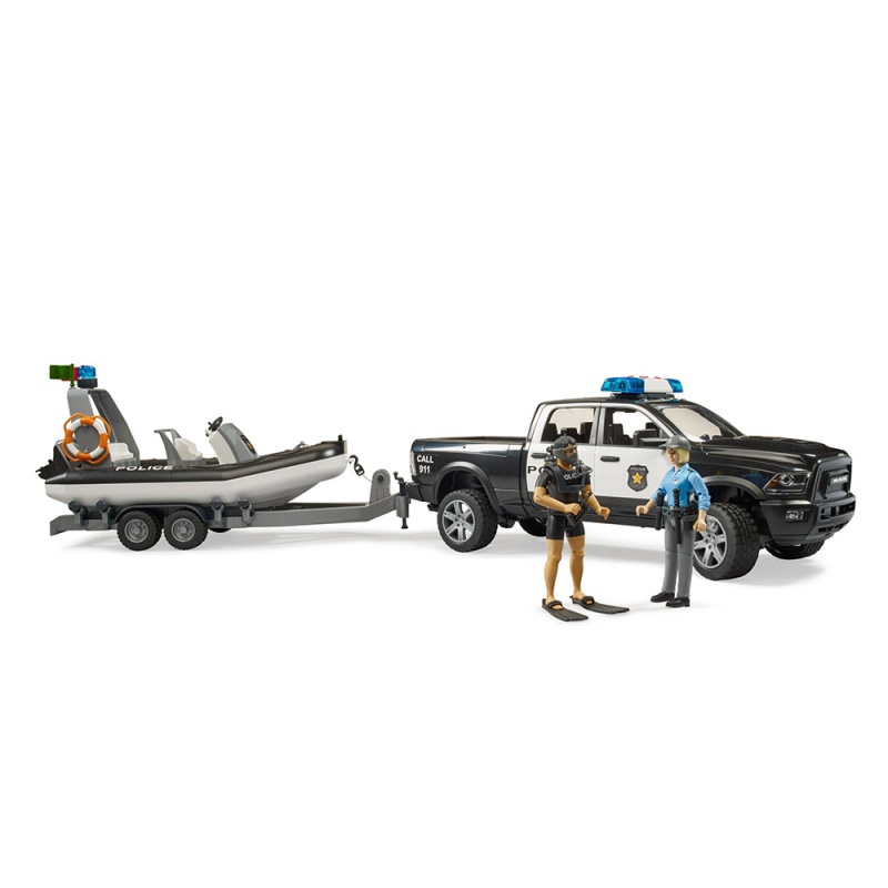 Camionetă de poliție RAM 2500 - Bruder 2507