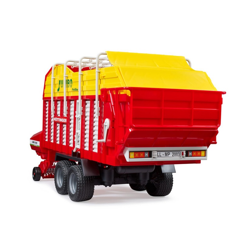 Remorcă colectare paie Pöttinger Jumbo 6600 -...