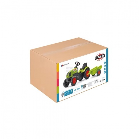 Tractor Claas cu remorcă